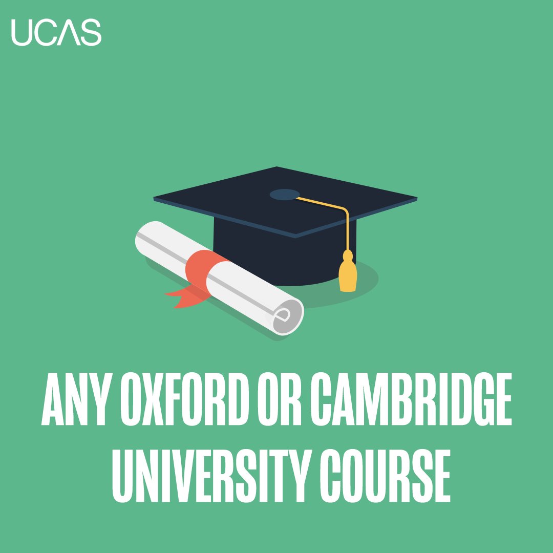 SWIPE to see which courses are included in the 15 October application deadline!
Submit your application to us before 18:00 (UK) on the 15 October and we'll do the rest.👍 

For more advice on getting your application in on time 👉 bit.ly/2OfPiq8