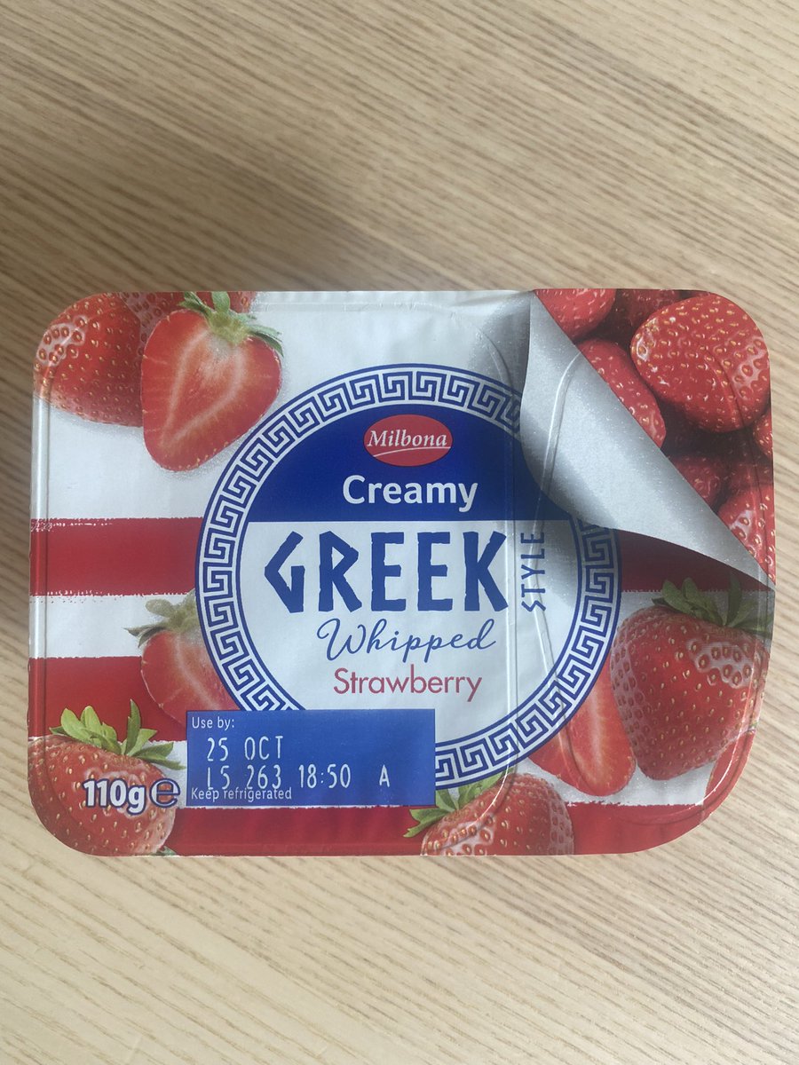 athenayan1's tweet photo. @LidlGB hi there, I have bought Lidl brand Greek yoghurt yesterday, and just open look like something wrong?? Can you reply me if is normal or the yoghurt has turned? Thanks https://t.co/IxfmEVlLiQ