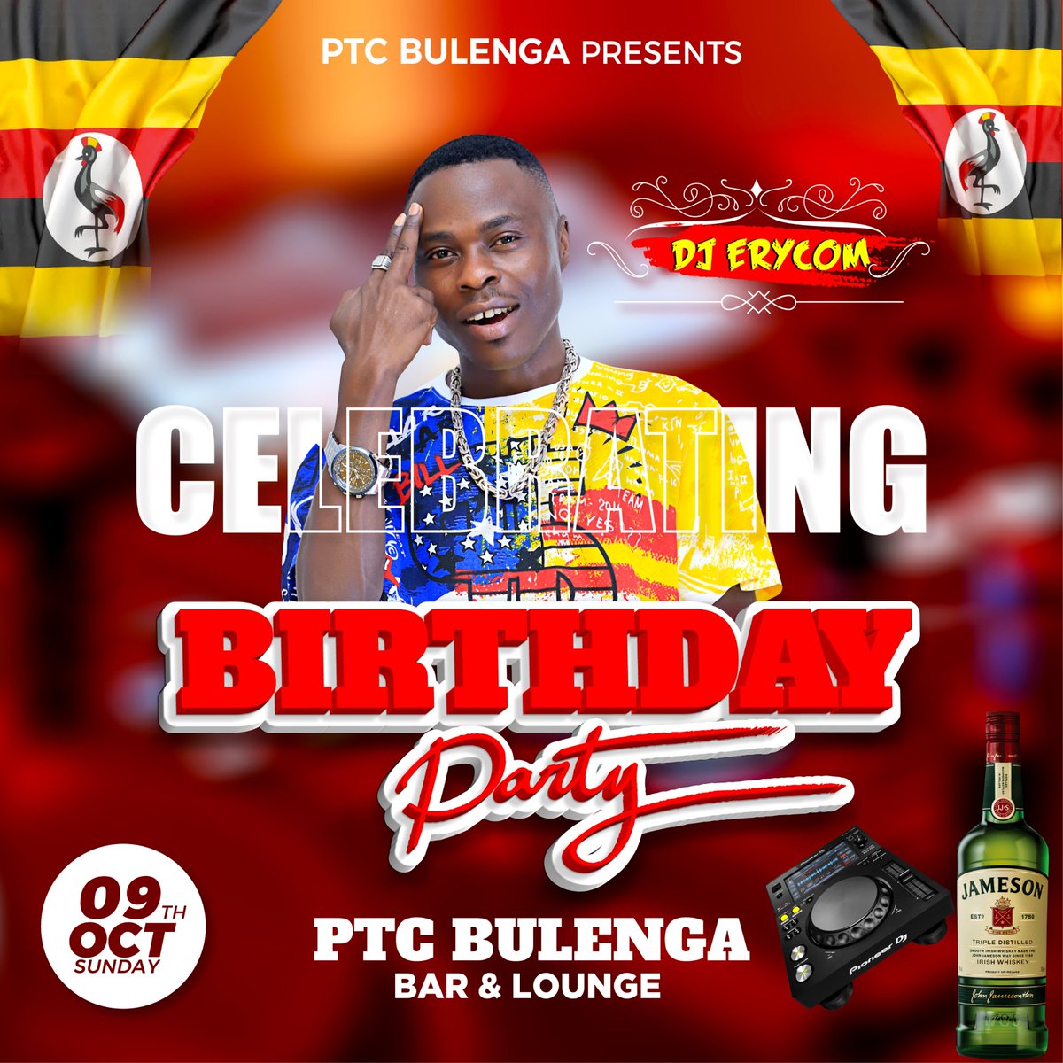 DJErycom's tweet photo. 9th October 1989
Happy Birthday To You DJ Erycom
2 Weeks Ago, I Bought You This Small Car.
After Party Is Tonight At PTC Lounge Bulenga https://t.co/A1aosqObzq