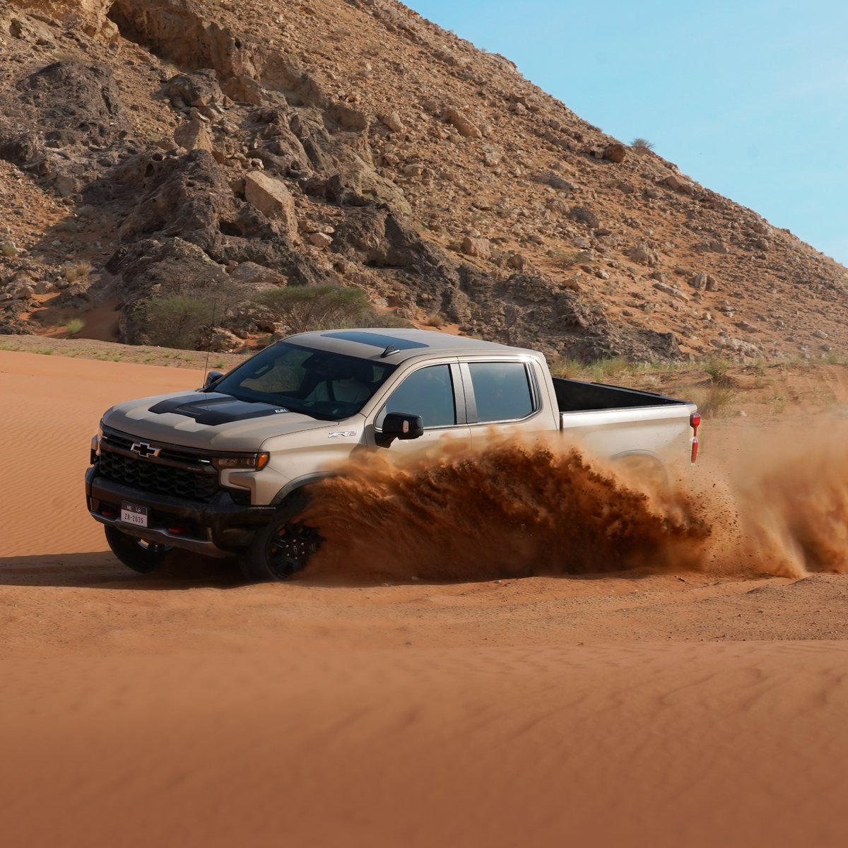 Off-road. Off-grid. Off the chain. 😝 #SilveradoZR2