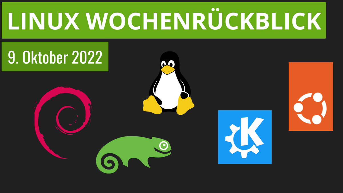 LinuxGuides's tweet photo. Jetzt online: Linux Kernel 6.0, Debian mit proprietärer Software, Ubuntu Pro & mehr - Linux News
https://t.co/Q9dWTDTYD1
#Linux #opensource #alp #openSuseALP #openSuse #Debian #Ubuntu #UbuntuPro #Linux6 #Kernel #KDE #Plasma6 https://t.co/S6y2qXZ4Sc
