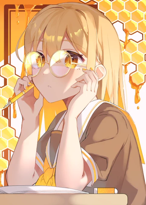 眼鏡×蜂蜜 