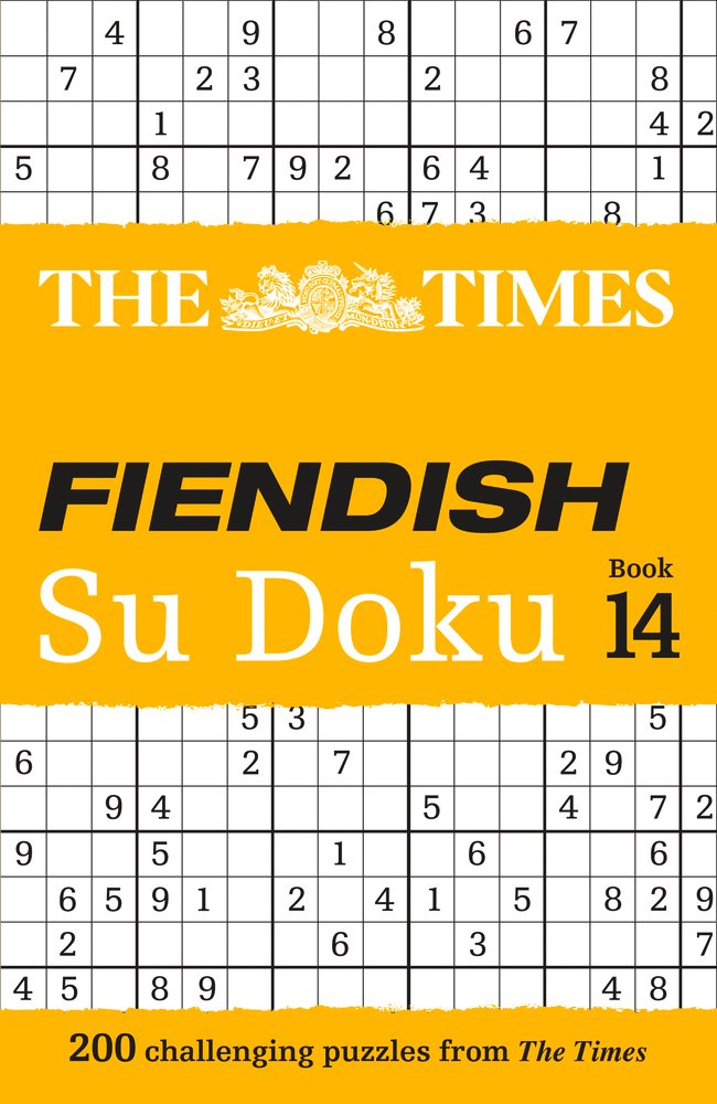  pdf Read The Times Fiendish Su Doku Book 14 200 Challenging Su Doku