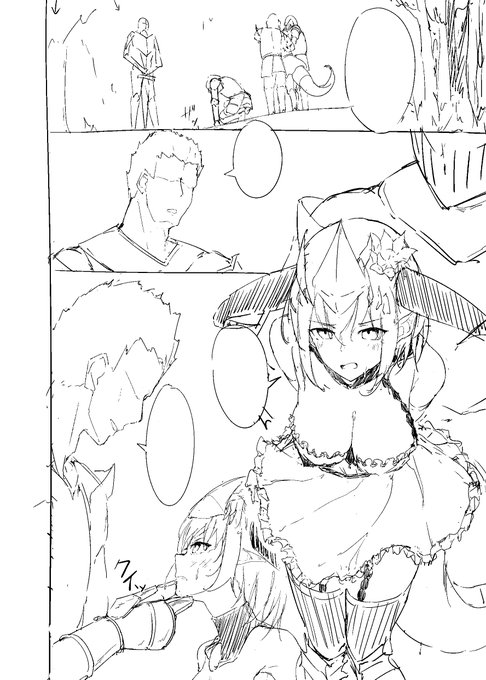 もうちょっと練習してから描こうと思ってたけど、どうしても我慢できなくて結局今描いちゃってる漫画☺️ 