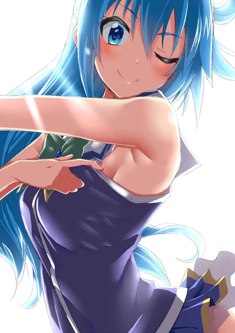 #あなたのあお色の作品を見せてください 