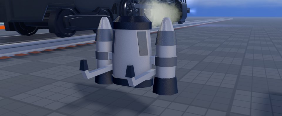 AmazingGamesss's tweet photo. JetPack? 🧨👀Much appreciated ❤+🔁!!
#RobloxDev #LowPoly #ROBLOX #JetPack #developing #blender https://t.co/De7ceHlYtv