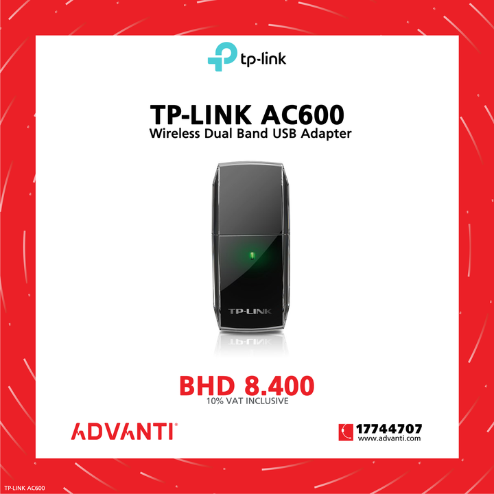 ADVANTI Bahrain on Twitter "⬇ WIRELESS DUAL BAND USB ADAPTER ⬇ 🔥 TP