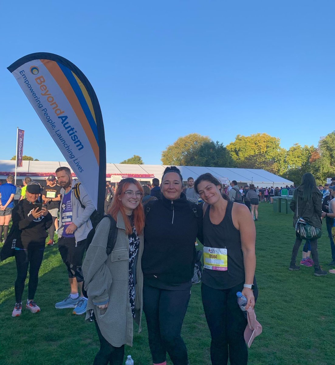 BeyondAutismUK's tweet photo. It’s today! 🏃‍♀️🏃🚩

Join us in wishing good luck to our runners as they make their way through the Royal Parks Half Marathon. You can also show your support by donating and helping them raise vital funds to support young people with autism.

https://t.co/eifh2pIvbp

#RPHM https://t.co/GoqzzqRXqK