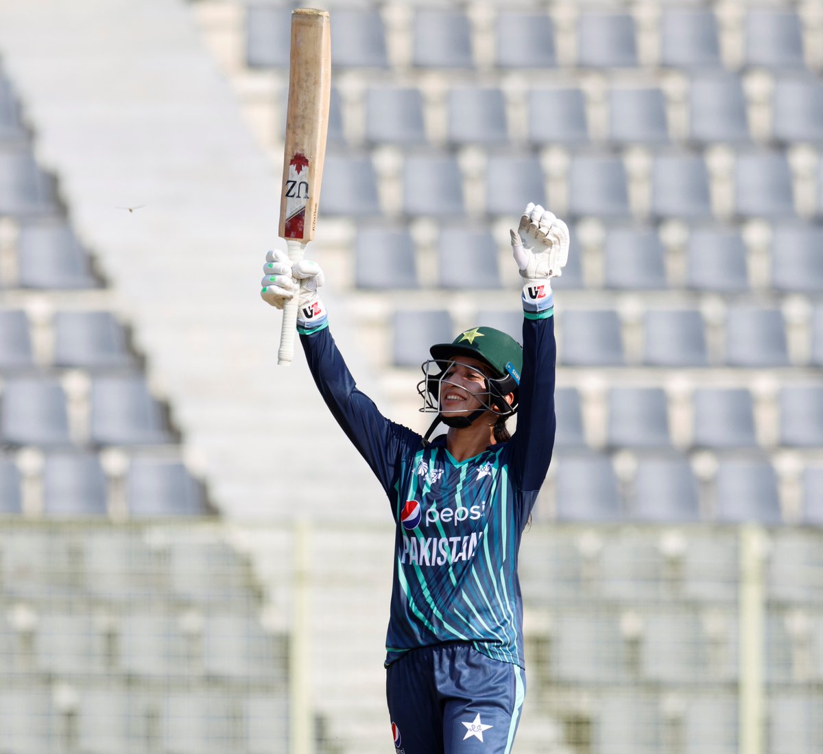 5️⃣7️⃣ not out
3️⃣6️⃣ balls
5️⃣ fours
3️⃣ sixes

Aliya Riaz is the player of the match for her blazing half-century 🔥

#PAKvUAE | #WomensAsiaCup2022