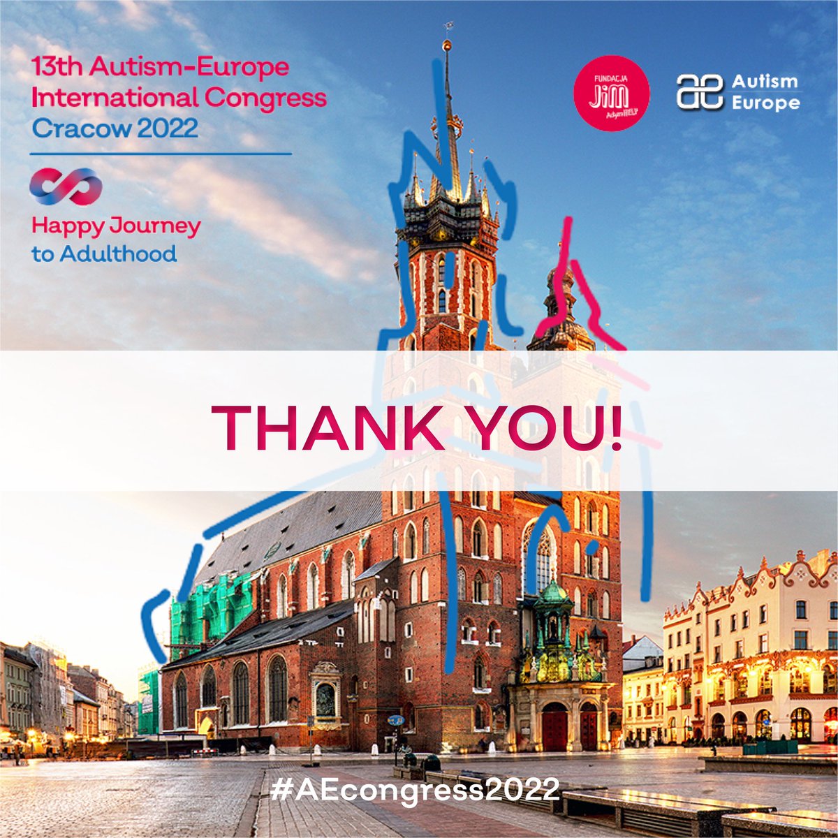 A big thank you to everyone who attended the #AECongress22 in #Cracow A special thank you to <a href="/Fundacja_JiM/">Fundacja Jim</a> 🇵🇱 for their hard work and success!

⭐️We look forward to seeing you in #Dublin in 2025 for the 14th edition of the AE congress which will be hosted by <a href="/AsIAmIreland/">AsIAm</a>