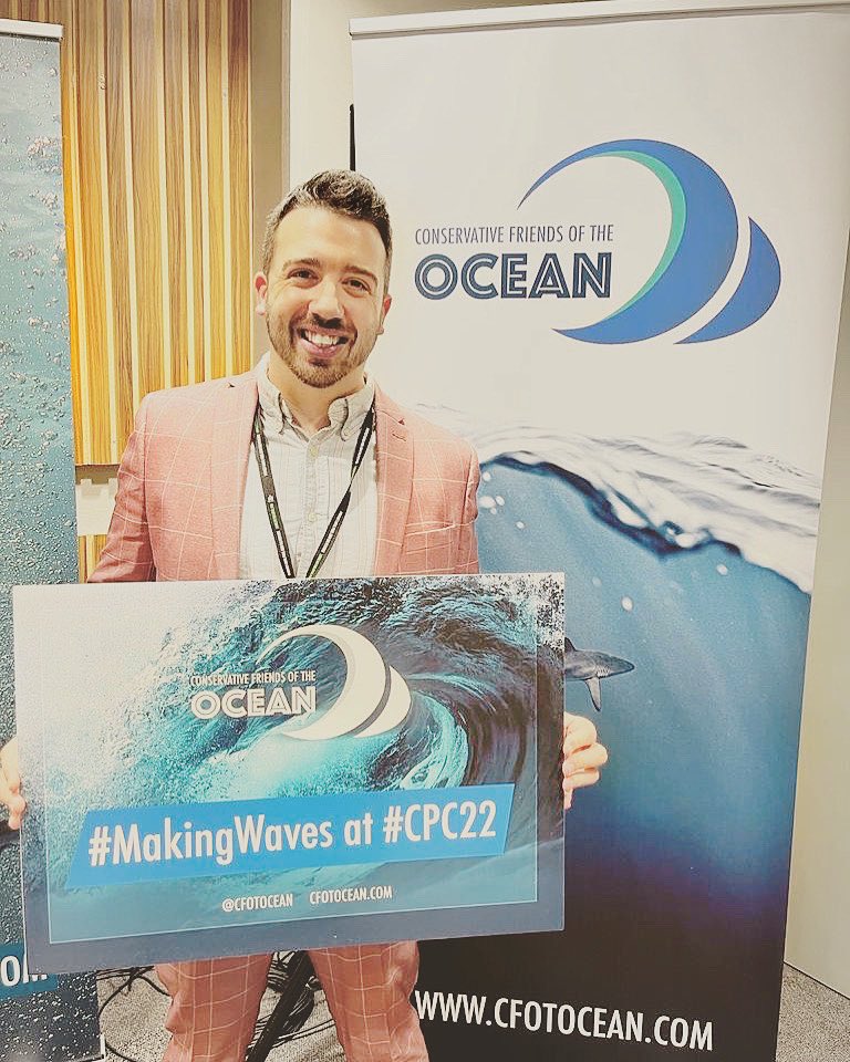 Incredibly proud of the #team behind @CFOTOCEAN and everything they’ve achieved in such a short period of time. 🙌 So great to see so many support the conference launch 💙 & recognise the importance of protecting the ocean and everything connected to it! #MakingWaves 🌊 #CPC22