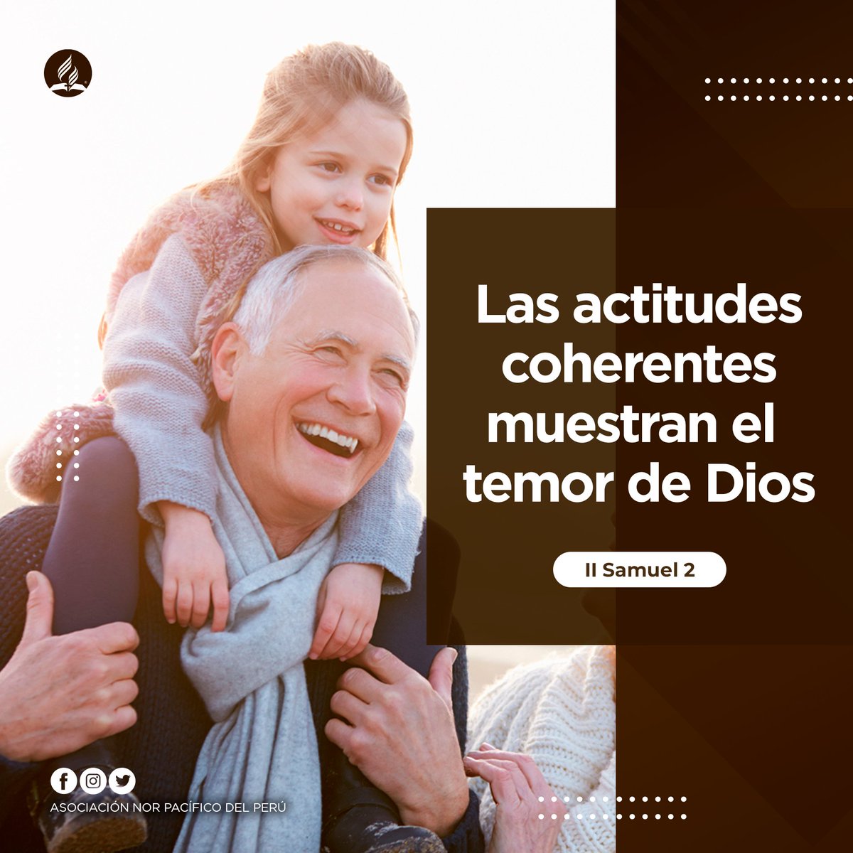 RadioNTiempoNP's tweet image. #2Samuel2
"Cuando Abner miró hacia atrás, exclamó:¡Pero si eres tú, Asael! ¡Claro que soy yo! Abner le dijo: Deja ya de perseguirme. Mejor toma a alguno de los criados y quédate con todo."

Nuestros actos deben reflejar siempre a Dios y buscar el bienestar de los demás.
#rpsp