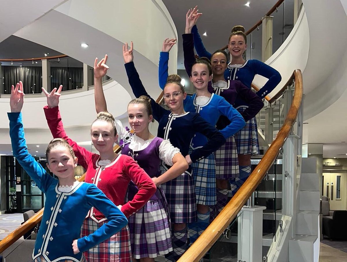 SchombergSoc's tweet photo. Our Kirknarra Highland Dancers were delighted to have been invited to perform at the DUP Conference Dinner Event on Friday night in the Crown Plaza Hotel, Belfast!  

The dancers had a super night and got a great reception from all those in attendance! 

#Kirknarra https://t.co/v6jhtRqKGN
