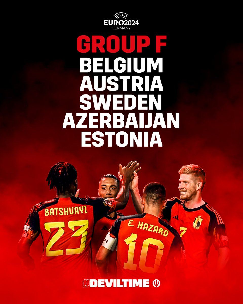 Belgian Red Devils tweet media