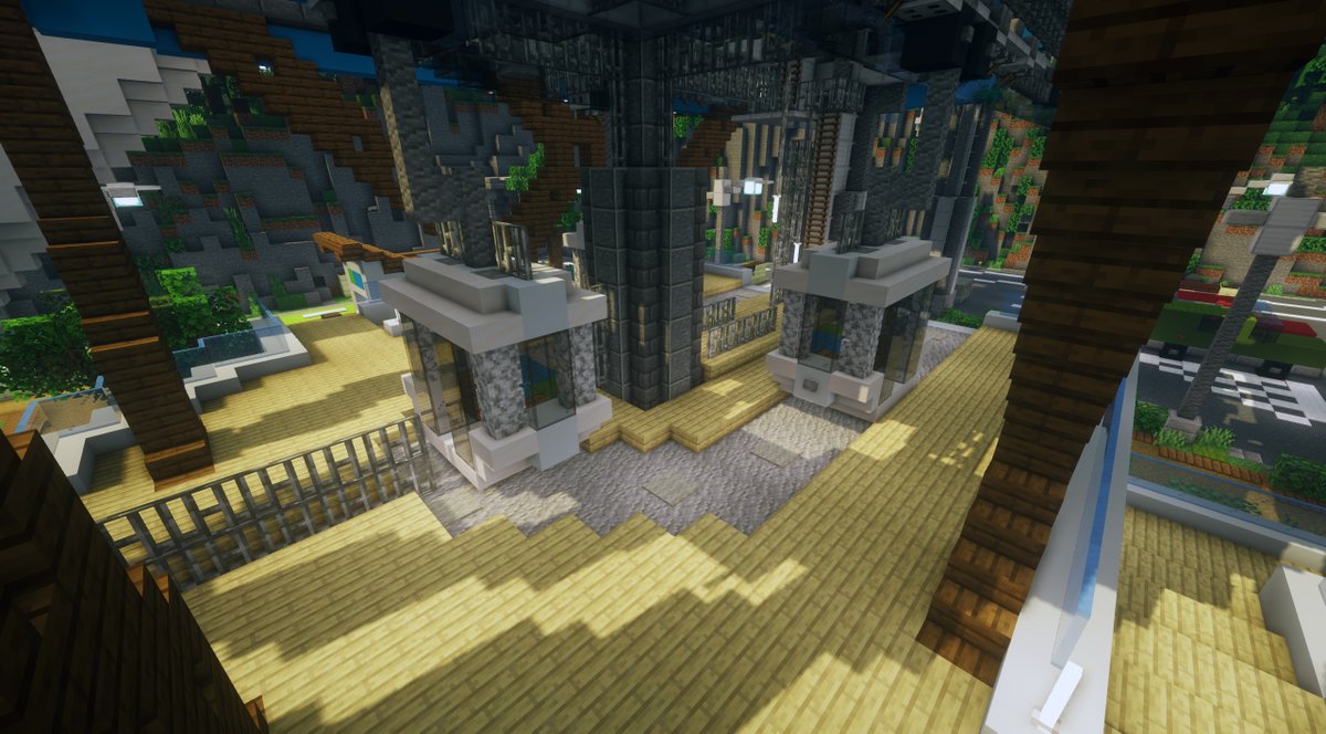 Diff_Aventures's tweet photo. Le départ des télécabines ⛷️🚡🌨️
#DifficilesAventures #Minecraft #SurvivalBuild https://t.co/bpzcr6Y0cb