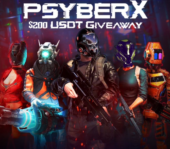 bitcoins_get's tweet image. Giveaway Alert! $200 USDT to be won, get it!!  @reptile_royal 
#psyberx #hive #giveaway
