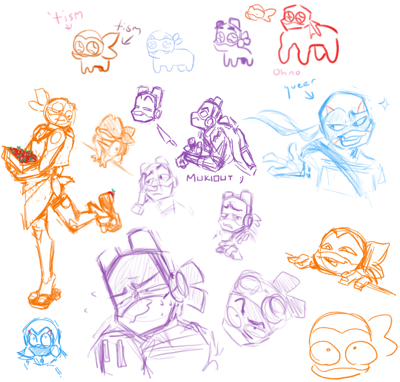 「before i go to sleep slowly becoming a #rottmnt artist in my」its me MiQの漫画