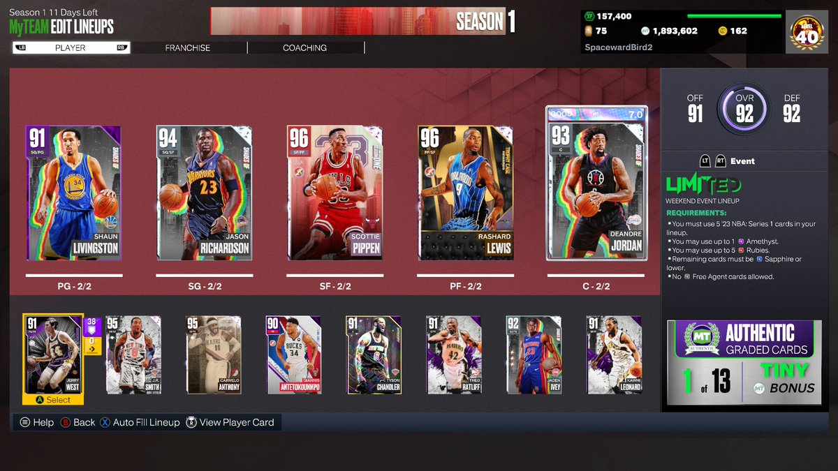 Bird2Spaceward's tweet image. Same routine making MT this year. Flipping mostly gold badges, boosts, and a mix of low and high tier players.