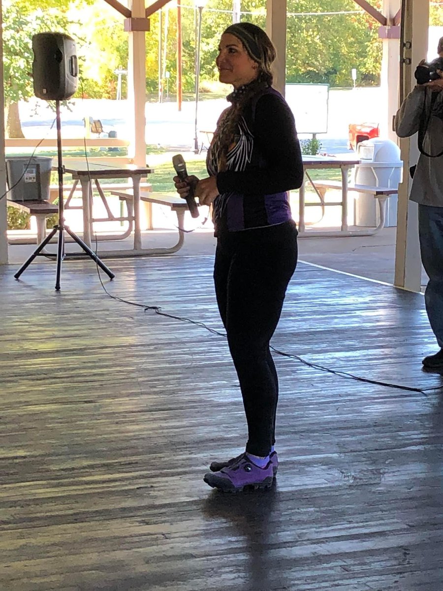 CoachJKrupp's tweet photo. So proud of Jeannette Krupp and the Stay Strong-Krupp crew, not only for finishing #bike450 but also for all the hearts they touched along the way. Her message to replace stigma with compassion and her ideas for increasing availability of Narcan are reaching so many communities. https://t.co/PKXNAxdq75