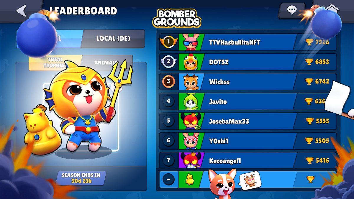 Have you already seen the top 10 of the leaderboard? Let's play until we're on top of the rankings!