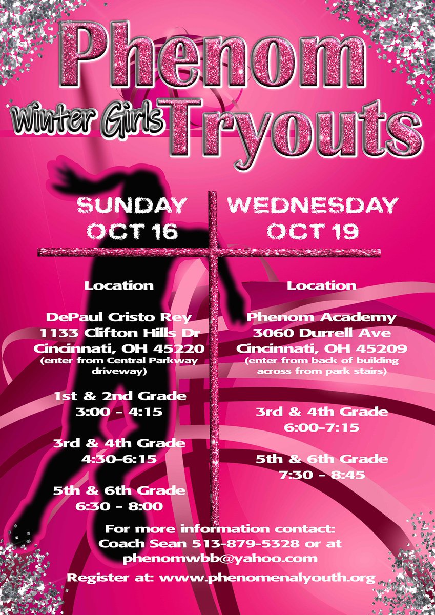 PHENOM Winter Tryouts!