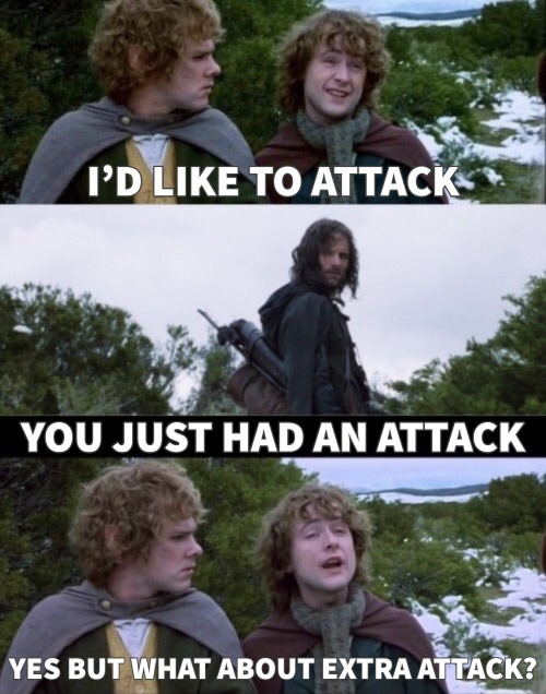 When the Fighter hits level 5.