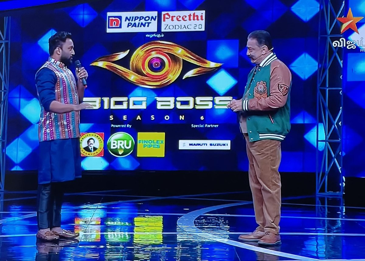 Chrissuccess's tweet photo. Journalist Vikraman.

A Promising Comtestant.

#BiggBossTamil6 https://t.co/3IYaSnXS3L