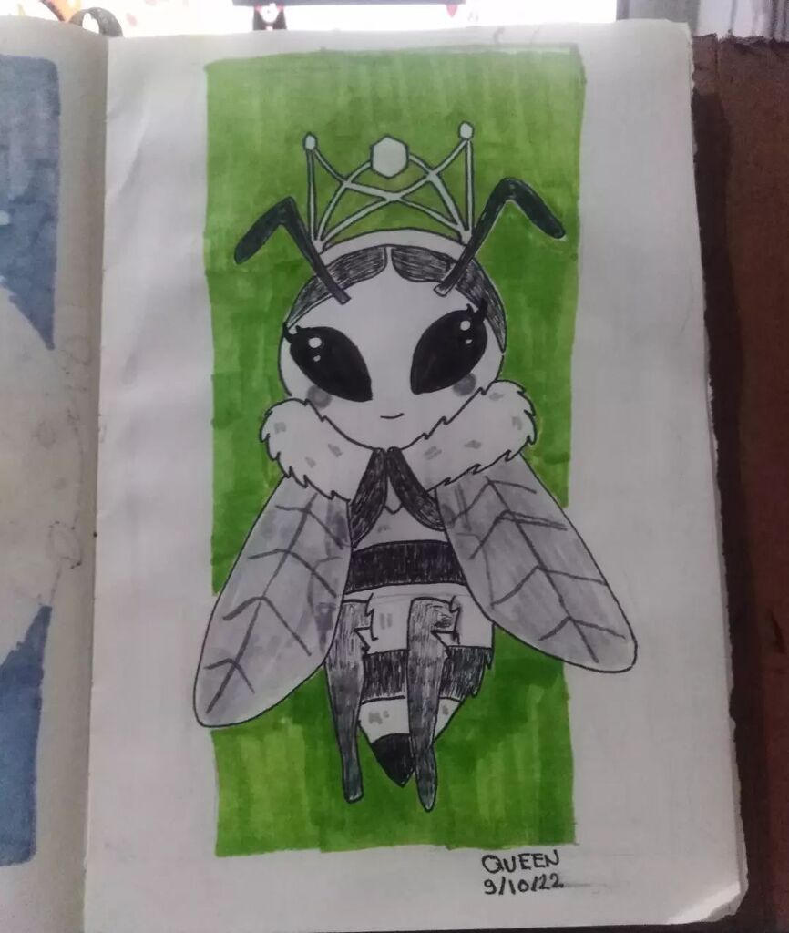 jadvin_art's tweet photo. Day 9 of #creachertober Queen. A Queen bee inviting you into there kingdom.
#octoberillustration #dailyillustration #drawingbook #jadvin #inkillistration #creatureillustration #day9 https://t.co/tPUxrk7WzE https://t.co/Vx0FjlR00m