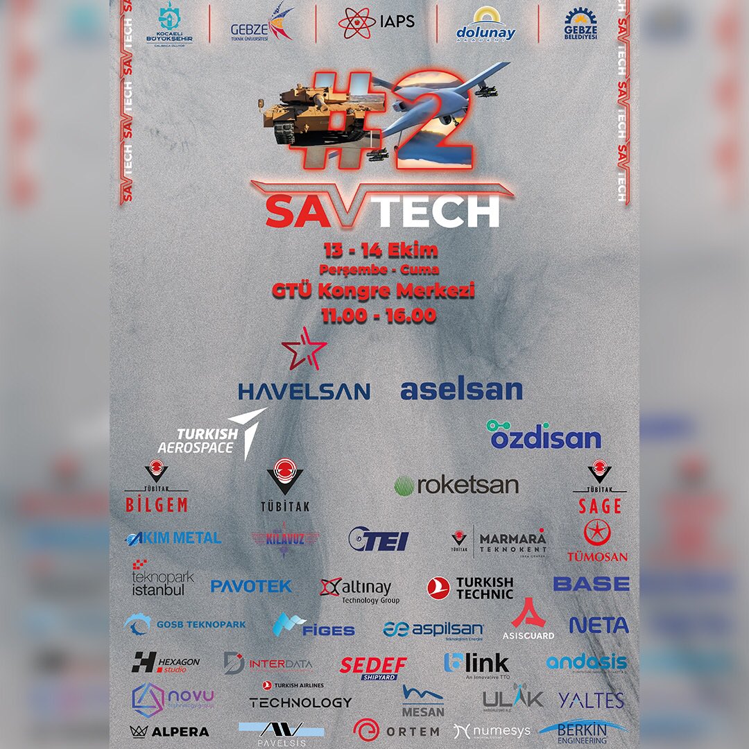 MesanElektronik's tweet photo. 13-14 Ekim tarihlerinde Gebze Teknik Üniversitesi Savtech Fuarındayız 🗓

@GtuEduTr 

#savunmasanayi #savunma #sanayi #iş #staj #fırsat #imkan #gebzetekniküniversite #iaps #fizik #teknoloji #öğrenci #öğrencitopluluğu #gtuiaps #mesan #mesanelektronik #insankaynakları #ik https://t.co/bFXorNmajW
