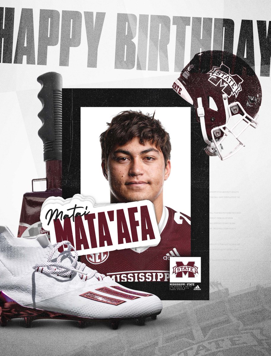 Happy Birthday, @Matai_Mataafa42! 🥳 #HailState🐶