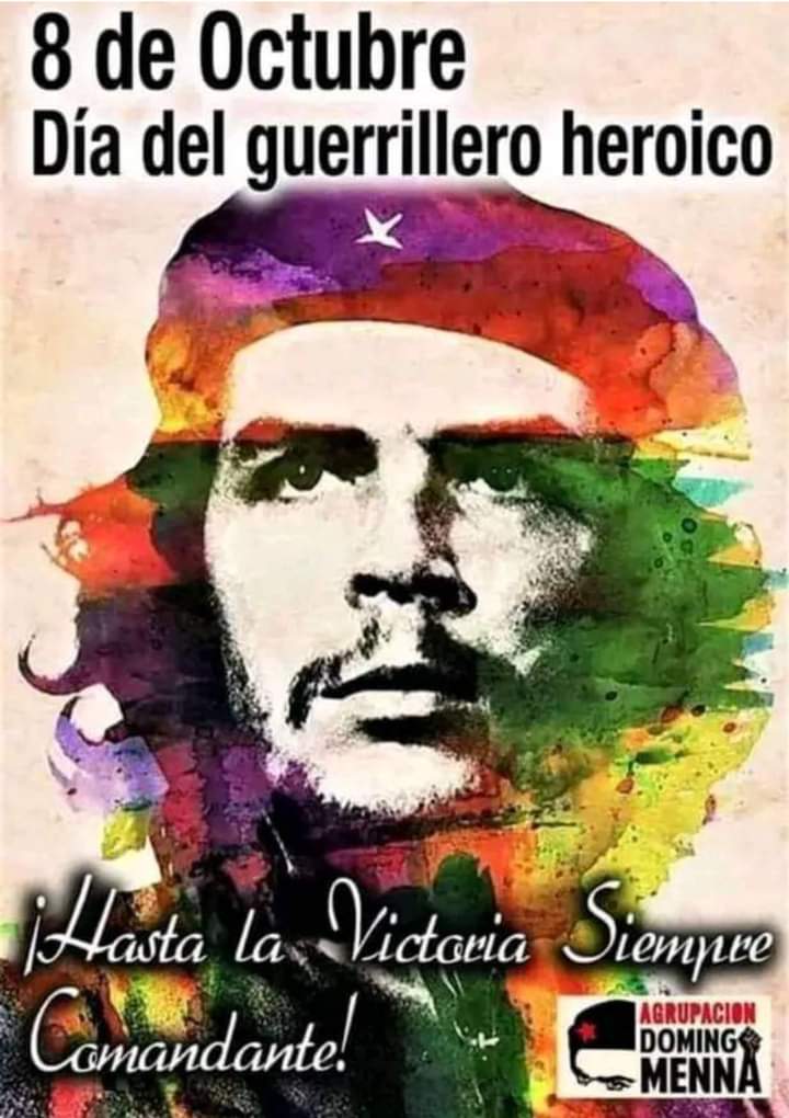 Por Siempre: #CheVive 
Las buenas virtudes, los buenos ejemplos de hombres como el Che, nunca se van, perduran en nuestros corazones
❤️🇨🇺❤️
#Cuba 
@MariaDiazPerer1 
@guevara_iria 
@respiroCUBA 
@cieloazuldecuba 
@NataliaDeCuba1 
@G19886420Garcia 
@MatanceraRaque 
@RaisaGutirrez1