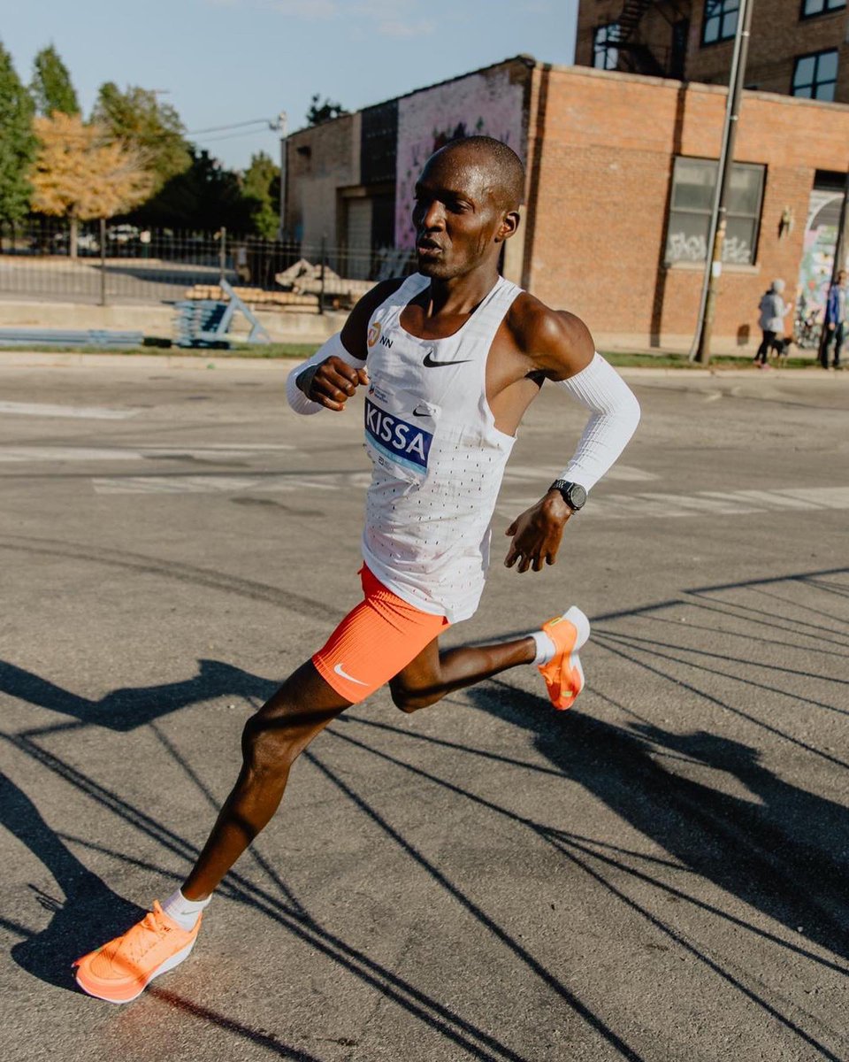 Not our day. 9. Eric Kiptanui 21. Stephen Kissa Dnf. Haven Hailu #ChicagoMarathon #NNRunningTeam