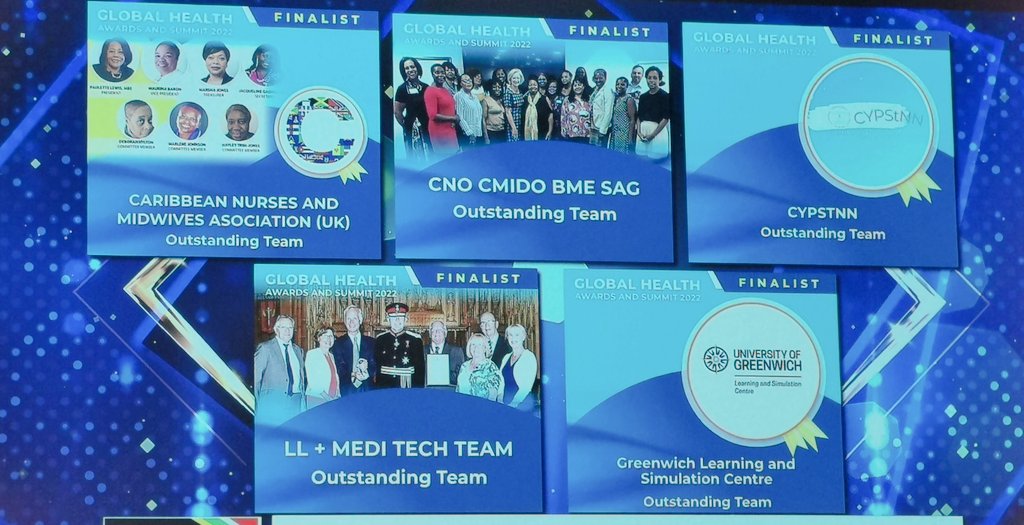 What an incredibly monumental evening in London at the @healthiconaward Zenith Global Health Awards 🌍 The team at the @CYPStNN won the 'Rising Stars' award and received a commendation for the category 'Outstanding Team of the Year' #CYPStNN #Proud #ZGHAS22