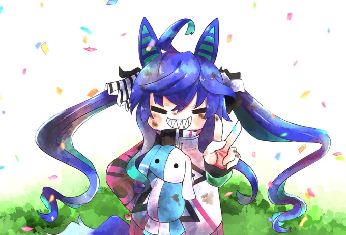 #あなたの青色の作品を見せてください 
