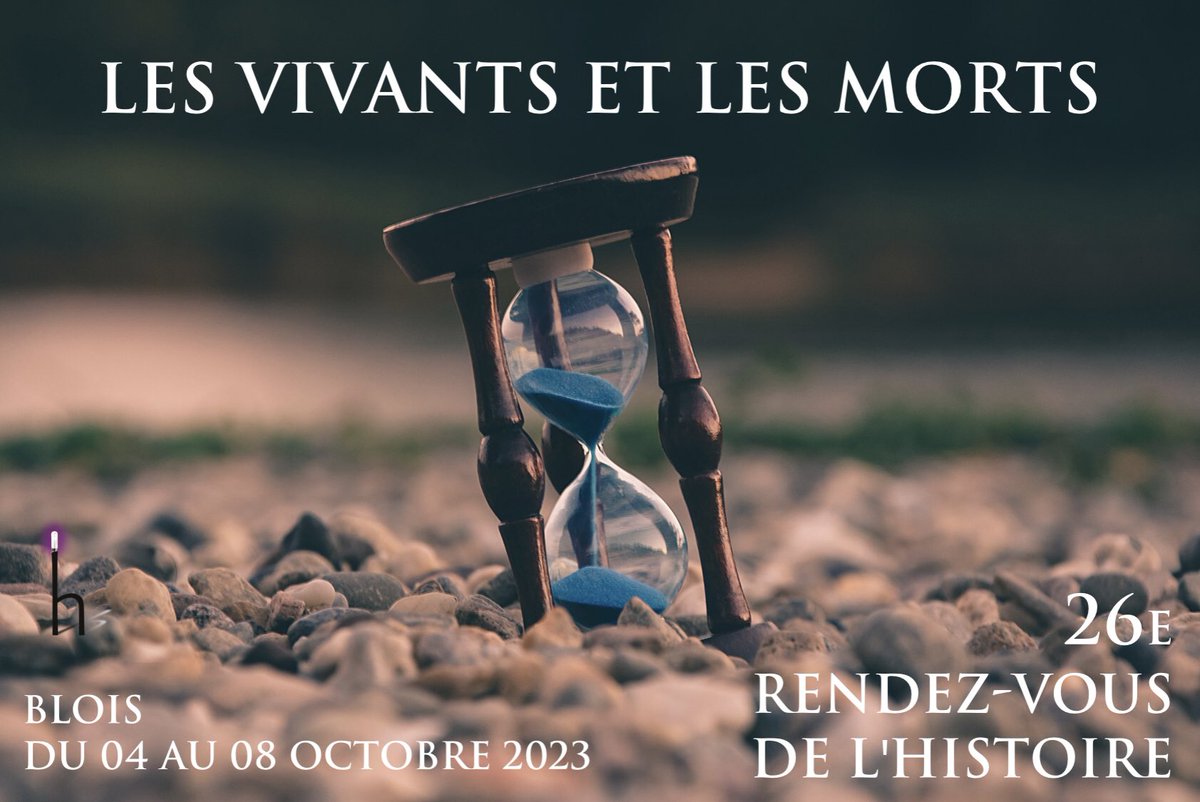 Merci de nous avoir accompagnés pour ce 25e anniversaire des #RVH2022. 
Nous serons ravis de vous retrouver du 4 au 8 octobre 2023 pour la 26e édition des Rendez-vous de l’histoire qui auront pour thème : « Les vivants et les morts ». 
#RVH2023 #festival #blois