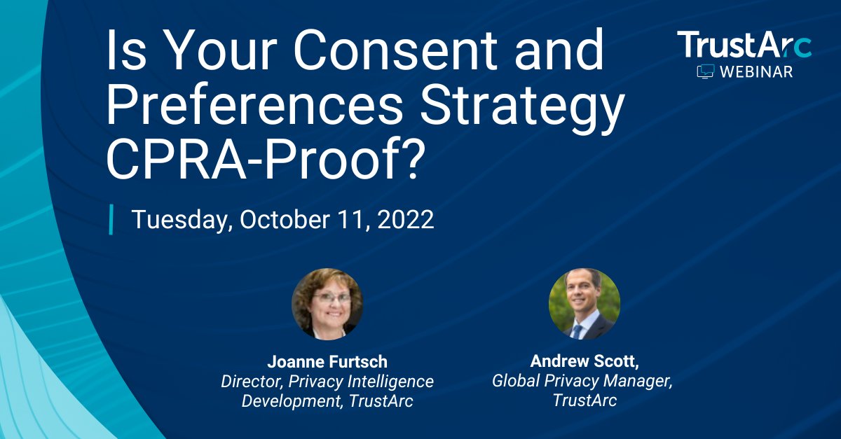 heartofprivacy's tweet photo. The #CPRA amendment to #CCPA is a major upgrade to #CaliforniaPrivacyLaw. With new #ConsumerRights, required disclosures, definitions & increased fines, there are significant changes your business needs to know. Get started w/a CPRA-proof #ConsentStrateg… https://t.co/a5OWBg6emB