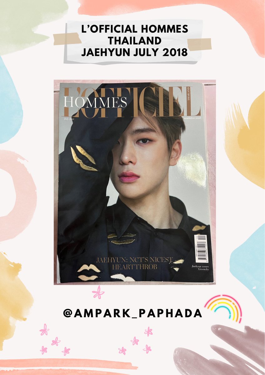 yaiting_kshop's tweet photo. 🎉ปล่อยนิตยสาร #JAEHYUN #NCT #NCT127 #lofficielhommes #lofficielthailand 
💫ขายในราคา 100฿ รวมส่งแล้วเท่านั้น สนใจ DM ค่าา
#ตลาดนัดNCT #ตลาดนัดอซท #ตลาดนัดnct127 https://t.co/G1BTPfgUc8