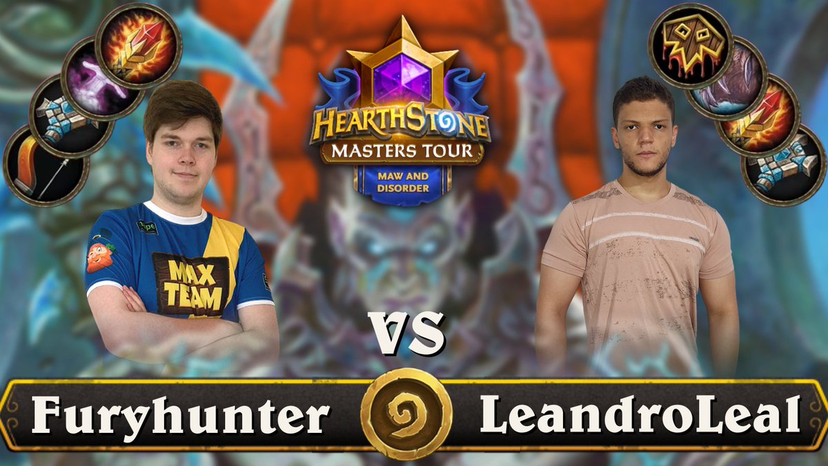 HSesports's tweet photo. This is it! The final match of the tournament, and the final Masters Tour match of the year! You donβt want to miss that one!
Starting soon:
@furyhunterhs π @LeandroLeal1996
πΊ Watch live: https://t.co/hTKFharIzy
#HSEsports #HSMT6 https://t.co/oqtvQq7kKt