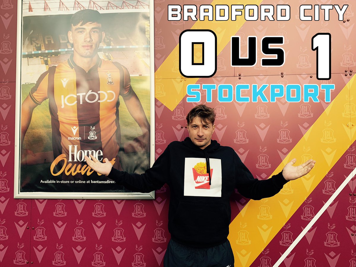 thegreatalexmas's tweet photo. Checkout my latest @YouTube video 

@officialbantams vs @StockportCounty 
#bradfordcity #stockportcounty #leaguetwo #football #soccer #ContentCreator #twin #video 
Instagram thegreatalexmason 

Like share comment subscribe 
⬇️⬇️⬇️⬇️

The link below ⬇️ 

https://t.co/pLS4Mnm86l https://t.co/AcGdDT53Jg