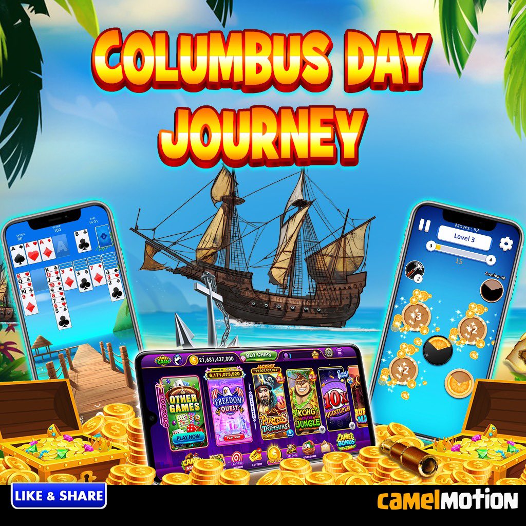 CamelMotionGame's tweet photo. We can’t wait for Columbus Day. Let’s celebrate America’s sweetheart with a spin class 🤩

Let our products make you happy - https://t.co/Kd8KuNfDlL

#columbusday #Sundayvibes #gopackgo https://t.co/J4dV68DQsJ