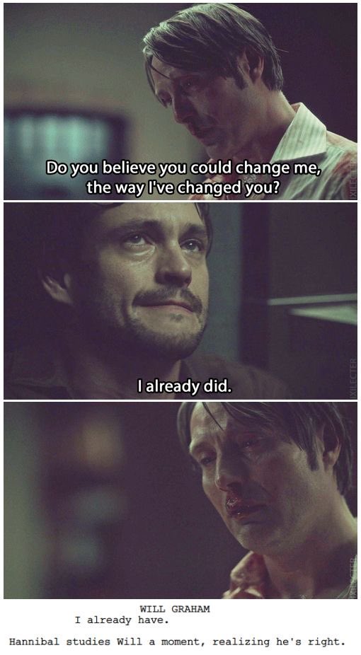 folkbore's tweet photo. HANNIBAL STUDIES WILL A MOMENT, REALIZING HE IS RIGHT!!!!!!! https://t.co/uQDUMwJFHv