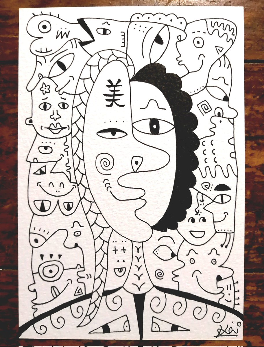 自分が美女を描くとこうなるw 