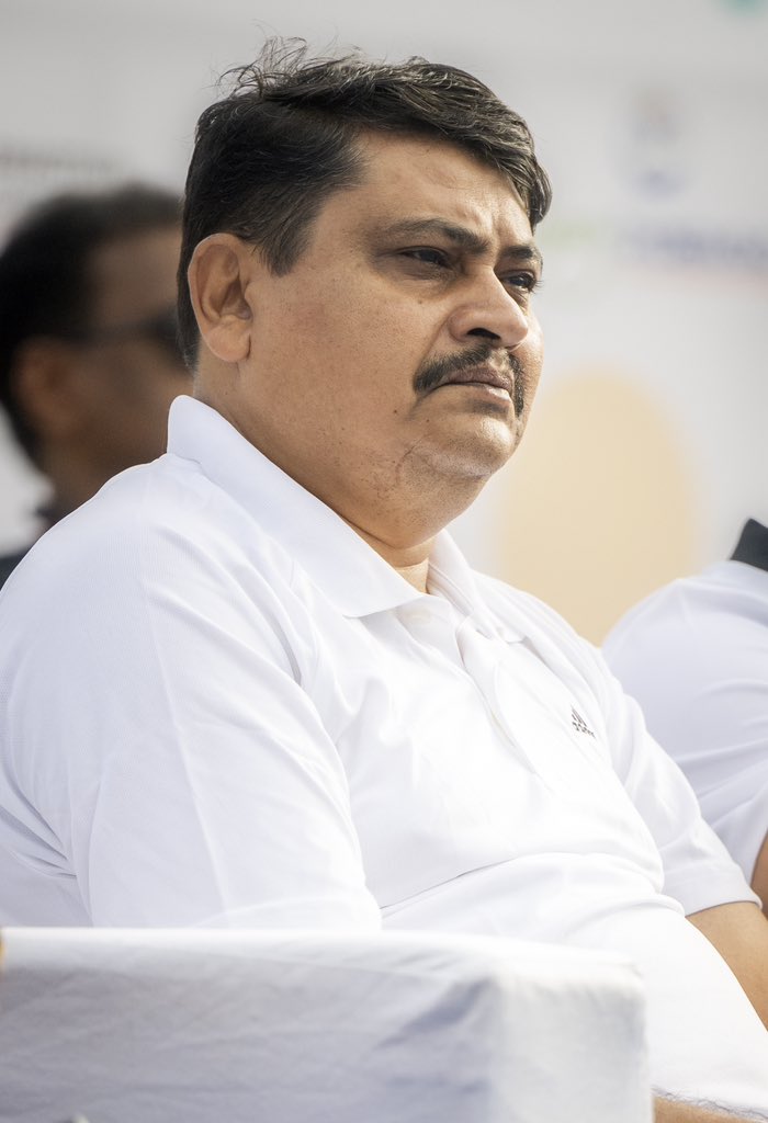 Z9Habib's tweet photo. Commissioner of Rachakonda Police Mr. Mahesh Muralidhar Bhagwat @RachakondaCop (I.P.S.) at #PUREathon2022 https://t.co/fkp0338c8q