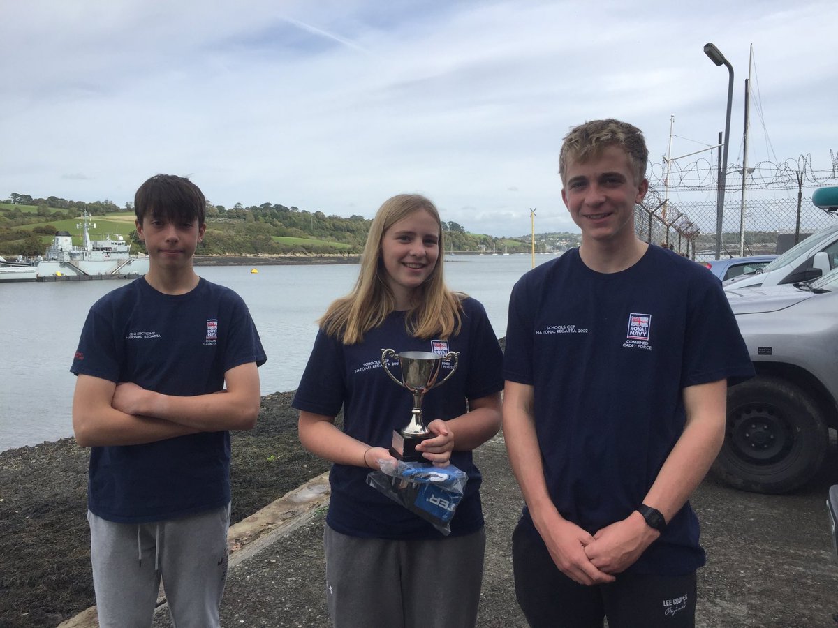 CcfSedbergh's tweet photo. RNCCF REGATTA CHAMPIONS 2022. ⁦@SedberghSchool⁩ ⁦@CCFcadets⁩ https://t.co/eA8dhrqbYA