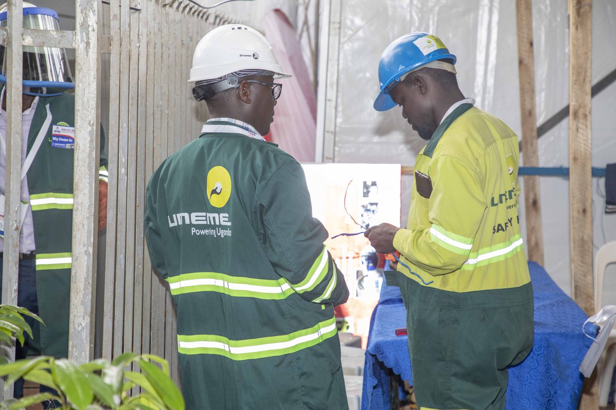 UmemeLtd's tweet image. Our field team is on ground to ensure stable and reliable power for all our customers exhibiting at the #UgTradeFair22.

#CSWeek2022 
#UmemeAtService
#PoweringUganda
/SO