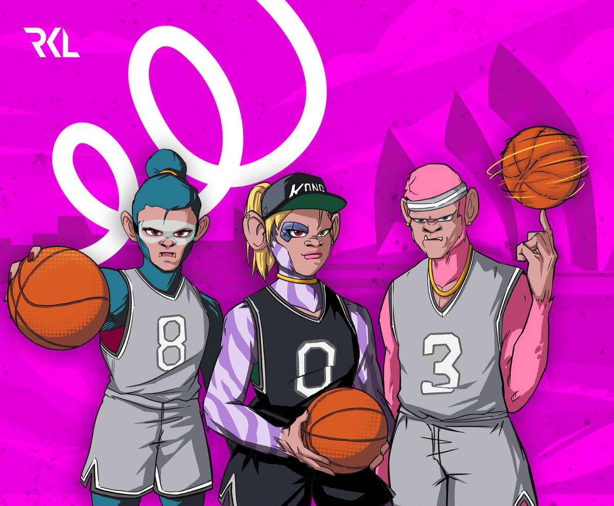 RumbleKongs's tweet photo. Aussies currently blowing up the #web3 Twitter space!

We are the RKL, who wants to shoot some hoops? 🏀
#aussiefollowaussie https://t.co/rtxAsBGDoW
