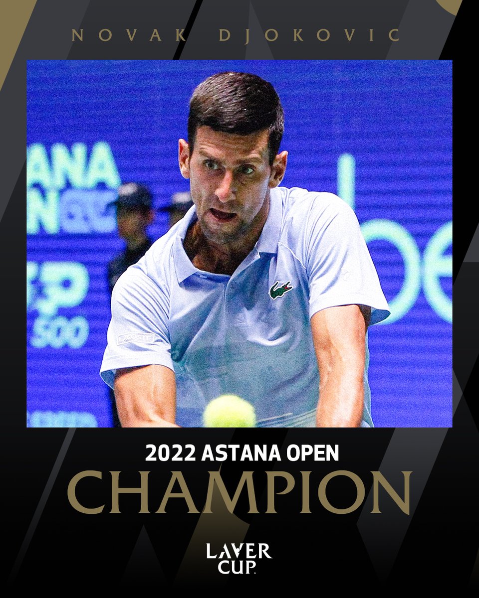 Novak Djokovic captures his 90th ATP Tour singles title in Kazakhstan.