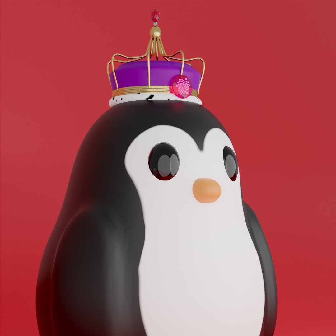 Your custom Pengiota is here @BillPaxson7 !!!👀
All shall bow for the Queen! Hope you enjoy! :D
Thanks for supporting <a href="/pengiota/">Pengiota</a> and purchasing 30 pengiotas! 🐧
#iota #nft #iotastrong #soonaverse