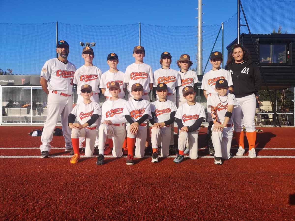 Nous sommes heureux de vous annoncer que l’équipe 12U des <a href="/CometzM/">COMETZ - Baseball & Softball Club de Metz</a> de @MairiedeMetz <a href="/MoselleCD57/">Département Moselle</a> <a href="/regiongrandest/">Région Grand Est</a> <a href="/ffbs_baseball/">France Baseball Softball ⚾️ 🥎🖐</a> sont champions de France 🇫🇷 💪🏻⚾️🤩🥳 #Baseball2022 #ffbs #france #sport #Champions
