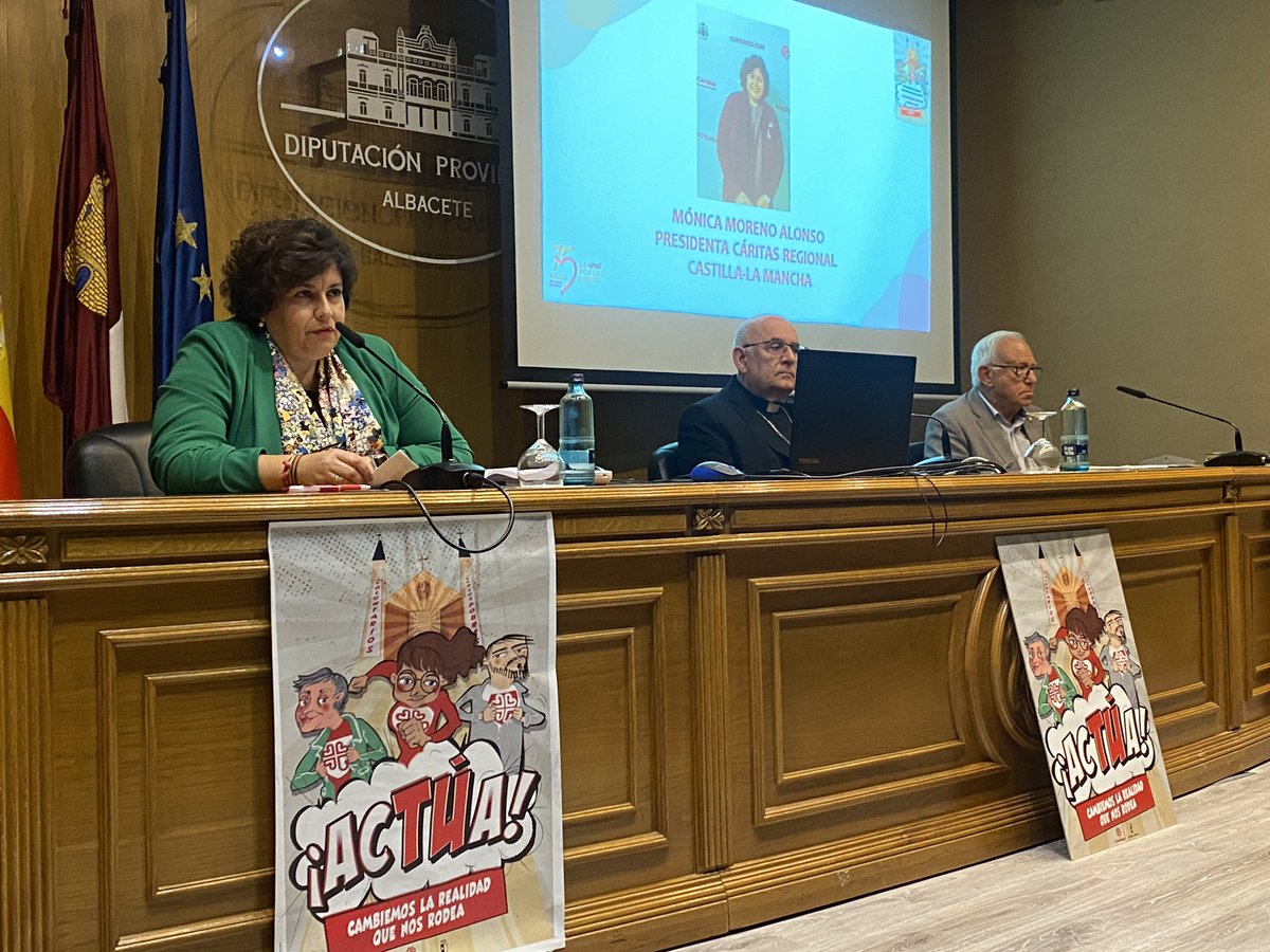 Cáritas Albacete tweet media